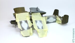 1/48 B-25J Mitchell - HK Models - Budowa cz.2