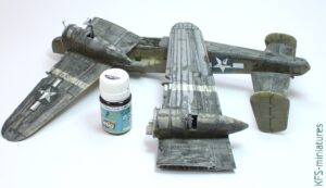 1/48 B-25J Mitchell - HK Models - Budowa cz.2