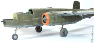 1/48 B-25J Mitchell - HK Models - Budowa cz.2