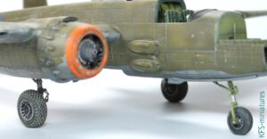 1/48 B-25J Mitchell - HK Models - Budowa cz.2