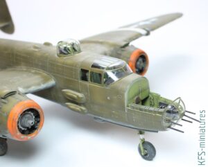 1/48 B-25J Mitchell - HK Models - Budowa cz.2