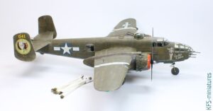 1/48 B-25J Mitchell - HK Models - Budowa cz.2