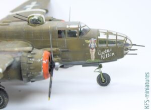 1/48 B-25J Mitchell - HK Models - Budowa cz.2