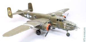 1/48 B-25J Mitchell - HK Models - Budowa cz.2