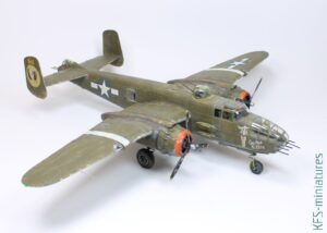 1/48 B-25J Mitchell - HK Models - Budowa cz.2