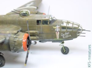 1/48 B-25J Mitchell - HK Models - Budowa cz.2