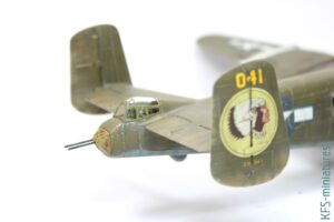 1/48 B-25J Mitchell - HK Models - Budowa cz.2