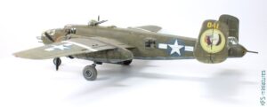 1/48 B-25J Mitchell - HK Models - Budowa cz.2