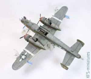 1/48 B-25J Mitchell - HK Models - Budowa cz.2