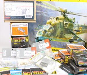 1/48 Mi-24V/VP - Zvezda  z dodatkami -  Budowa cz.1