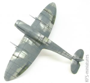 1/48 Spitfire Mk. VIII - Eduard - Budowa Cz.2