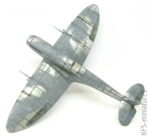 1/48 Spitfire Mk. VIII - Eduard - Budowa Cz.2