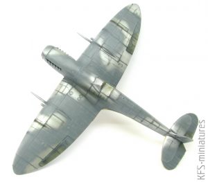 1/48 Spitfire Mk. VIII - Eduard - Budowa Cz.2