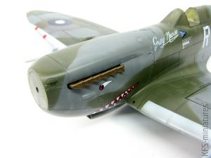 1/48 Spitfire Mk. VIII - Eduard - Budowa Cz.2