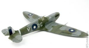 1/48 Spitfire Mk. VIII - Eduard - Budowa Cz.2