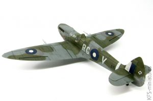 1/48 Spitfire Mk. VIII - Eduard - Budowa Cz.2