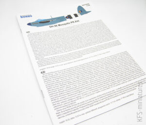 1/72 D.H. Mosquito PR Mk. XVI - Special Hobby