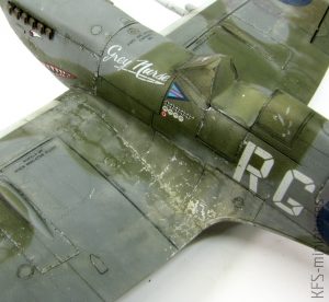 1/48 Spitfire Mk. VIII - Eduard - Budowa Cz.2