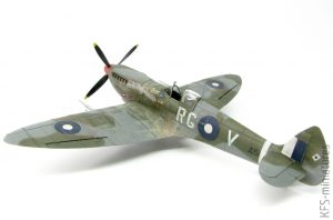 1/48 Spitfire Mk. VIII - Eduard - Budowa Cz.2