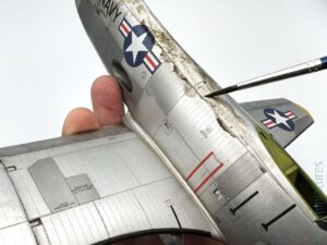 1/48 XA2D-1 Skyshark - Budowa