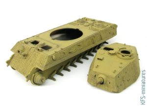 1/48 Panzerkampfwagen VI Ausf. B Tiger II - Malowanie