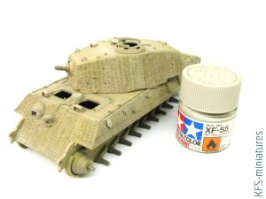 1/48 Panzerkampfwagen VI Ausf. B Tiger II - Malowanie