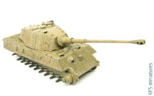 1/48 Panzerkampfwagen VI Ausf. B Tiger II - Malowanie