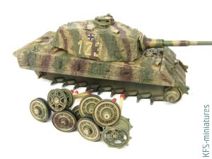 1/48 Panzerkampfwagen VI Ausf. B Tiger II - Malowanie