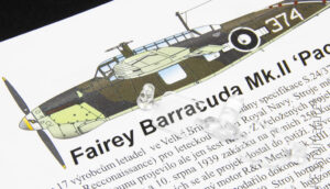 1/72 Fairey Barracuda Mk.II "Pacific Fleet" - Special Hobby