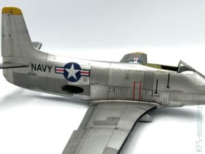 1/48 XA2D-1 Skyshark - Budowa