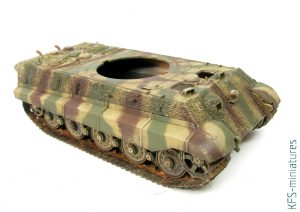 1/48 Panzerkampfwagen VI Ausf. B Tiger II - Malowanie