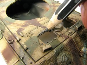 1/48 Panzerkampfwagen VI Ausf. B Tiger II - Malowanie