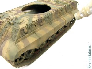 1/48 Panzerkampfwagen VI Ausf. B Tiger II - Malowanie