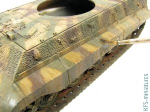 1/48 Panzerkampfwagen VI Ausf. B Tiger II - Malowanie