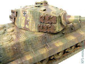 1/48 Panzerkampfwagen VI Ausf. B Tiger II - Malowanie