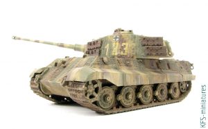 1/48 Panzerkampfwagen VI Ausf. B Tiger II - Malowanie