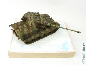 1/48 Panzerkampfwagen VI Ausf. B Tiger II - Malowanie