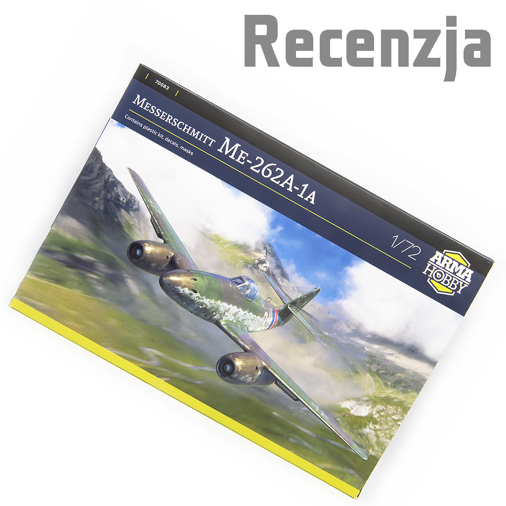 1/72 Messerschimitt Me 262 A-1a – Arma Hobby