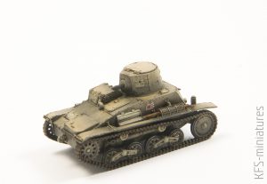 1/72 Type 94 Japanese tankette - malowanie z Hataka Orange cz. 1