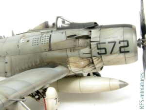 1/48 Douglas A-1H Skyraider - Budowa