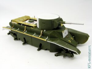 1/35 RBT-5 - Radziecki czołg rakietowy - Budowa cz.1