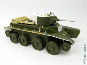 1/35 RBT-5 - Radziecki czołg rakietowy - Budowa cz.1