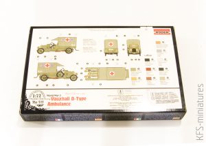 1/72 Vauxhall D-Type Ambulance - Roden