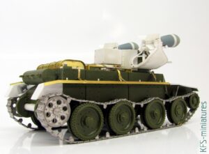 1/35 RBT-5 - Radziecki czołg rakietowy - Budowa cz.1