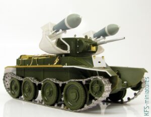 1/35 RBT-5 - Radziecki czołg rakietowy - Budowa cz.1