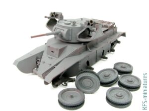 1/35 RBT-5 - Radziecki czołg rakietowy - Budowa cz.2