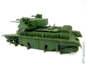 1/35 RBT-5 - Radziecki czołg rakietowy - Budowa cz.2