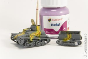 1/72 Type 94 Japanese tankette - malowanie z Hataka Orange cz. 1