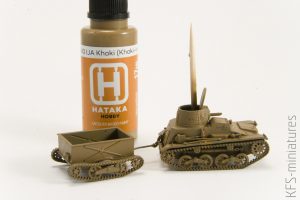 1/72 Type 94 Japanese tankette - malowanie z Hataka Orange cz. 1