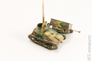 1/72 Type 94 Japanese tankette - malowanie z Hataka Orange cz. 1